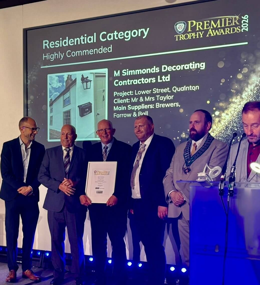 M SImmonds Award Winning Painters and Decorators